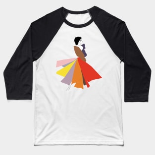Woman Beauty Baseball T-Shirt